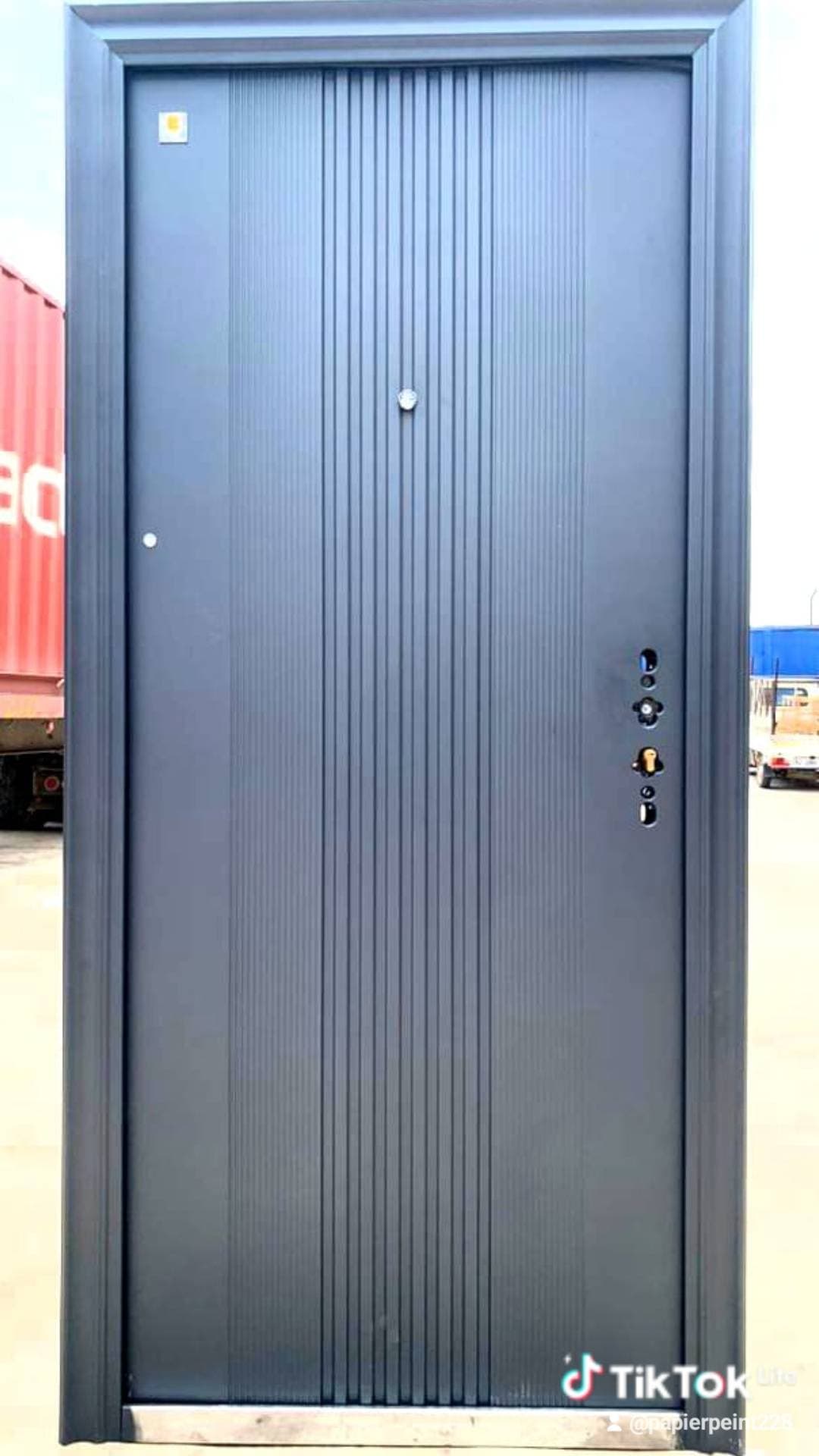 Porte blindée métallique Turque